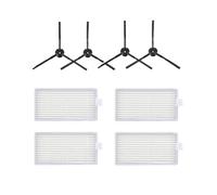 Pièces Principales For Aspirateur Robot, Compatibles Avec Les Filtres Hepa, Brosse Latérale De Remplacement, Compatibles Avec ILIFE, V3, V3s, V5, V5s Pro, X5, V55, V50(8pc)