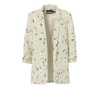 Pieces Printed Pcbosella Blazer imprimé 3/4 Noos BC, Moth, M Femmes