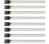 Pièces Prise Bobine D'allumage Compatible Avec Lexus Pour HS250h 2010 2011 2012 Connecteur De Faisceau De Bobine D'allumage 4 Voies 2AZFE1ZZFE(8 pcs)