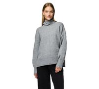 Pieces Malou High Neck Sweater Gris L Femme