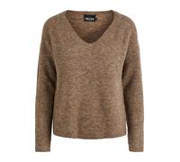 PIECES Pull-over 'Ellen' marron chiné, Taille XL