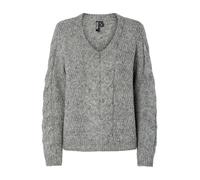 PIECES Pull-over 'NINA' gris chiné, Taille L