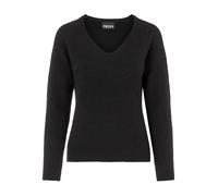 Pieces Pull à col V Ellen femme Noir M