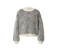 PIECES Pull-over 'PCJenna' crème / marine, Taille L