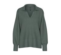 PIECES Pull-over 'PCMALOU' gris foncé, Taille XL