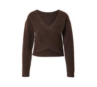 PIECES Pull-over 'PCNANU' brun foncé, Taille L