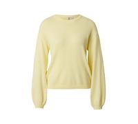 Pieces Naomi O-neck Knit Sweater Jaune S Femme