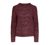 PIECES Pull-over 'PCNina' lie de vin, Taille XL