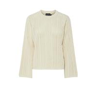 PIECES Pull-over 'PCNUKA' crème, Taille S