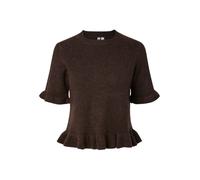 PIECES Pull-over 'PCSally' brun foncé, Taille L