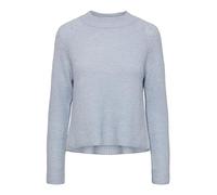 PIECES PCELLEN LS O-Neck Knit Noos BC Sweater, Kentucky Blue, S Femme