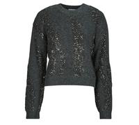 Vêtements Pieces Pcrada Ls O-Neck Sequin Knit pour Femme XL Gris