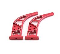 Pièces RC pour Arrma 1/7 pour Infraction pour Limitless pour Felony 6S pour BLX Supports De Diffuseur Métal Cadre De Support D'aile Arrière Pièces De Mise À Niveau De Voiture RC(Red)