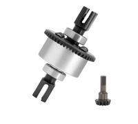 Pièces Rc pour Arrma pour Infraction pour Limitless 1/8 pour Typhon pour Senton 1/10 Différentiel Avant/arrière Métallique 6S 1/7 43T 13T Voiture Radiocommandée(Silver)