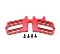 Pièces Rc pour Arrma pour Infraction pour Limitless F1 pour Felony 1/7 Support Moteur Double Alliage D'aluminium Voiture RC Rechange Réparation(Red)