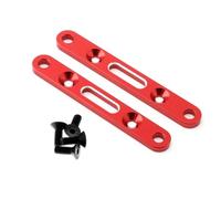 Pièces Rc pour Arrma pour Mojave 1/8 Alliage D'aluminium Code des Bras Suspension Avant Arrière ARA320589 ARA320590 Accessoires Améliorés pour Voitures RC(Red)