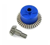 Pièces Rc pour Arrma pour Senton 1/10 1 Ensemble Kits Boîtiers Différentiel Avant Arrière Acier Pièces Accessoires Voiture RC Mise À Niveau Remplacement Utilisation(Blue)