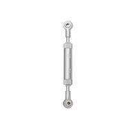 pièces RC pour Axial pour SCX10 D90 90046 pour Tamiya CC02 pour HSP pour TRX4 1/10 Tige Liaison De Direction Réglable 75-100 Mm Barre Panhard Liaison Servo Pièces De Chenille RC(Silver,75-80mm)