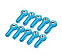 Pièces RC pour Axial pour SCX10 II D90 D110 pour Tamiya CC01 1/10 Embouts Rotule Biellette Direction Métal M3/M4 Voiture sur Chenilles RC Bateau Voiture Avion Pièces Bricolage(M4 13)