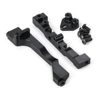 pièces RC pour Axial pour SCX10 III AXI03027 pour Wrangler AXI03007 pour Gladiator AXI03006 pour Bronco 1/10 Support De Montage De Servo RC Crawler Car Upgrade Parts(Black)