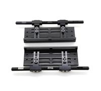 pièces RC pour Axial pour SCX10 pour TRX4 pour RGT 86100 TF2 1/10 Curseurs De Roche en Métal Pédale Réglable Marchepied Latéral Refit Pièces De Mise À Niveau De Chenille RC