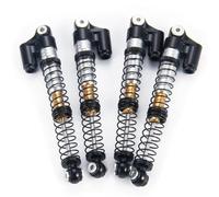 pièces RC pour Axial pour SCX24 pour Deadbolt pour Gladiator pour Bronco pour Wrangler C10 1/24 53mm Amortisseur en Métal Amortisseur RC Crawler Pièces De Voiture(Black)