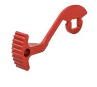 PièCes Rc Pour Flysky Volant Noble NB4 Lite PRO Adaptateur De Commande À Levier Pouce En Aluminium Modèle Amélioré(Red)