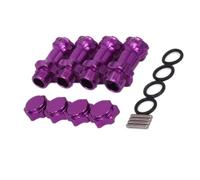 Pièces Rc pour HSP 89108 1/8 RC Modèle Voiture Pièces 17mm Roue Hexagonale 30mm Plus Long Adaptateur De Montage Amélioré Couvercle Moyeux D'Entraînement Accessoires Mise À Niveau(Purple)