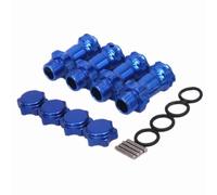 Pièces Rc pour HSP 89108 1/8 RC Modèle Voiture Pièces 17mm Roue Hexagonale 30mm Plus Long Adaptateur De Montage Amélioré Couvercle Moyeux D'Entraînement Accessoires Mise À Niveau(Blue)