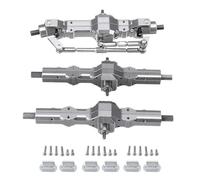 pièces RC pour JJRC Q60 Q63 Q64 pour WPL B16 B36 pour Fayee FY004 MN-77 6WD 6X6 Métal Avant Intermédiaire Essieu Arrière RC Voiture Mises À Niveau Pièces Accessoires(Size 1)