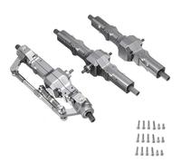 pièces RC pour JJRC Q60 Q63 Q64 pour WPL B16 B36 pour Fayee FY004 MN-77 6WD 6X6 Métal Avant Intermédiaire Essieu Arrière RC Voiture Mises À Niveau Pièces Accessoires(Size 2)