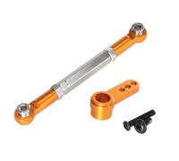 Pièces Rc pour MJX pour H12Y 1/12 Bras Servo Métal Voiture Télécommandée Améliorations Modifications Accessoires Pièces(Yellow)