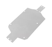 Pièces Rc pour MJX pour Hyper Go 14301 14302 14303 1/14 Acier Inoxydable Plaque Protection pour Châssis Amélioration Voiture RC des Pièces du Cadre