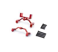 Pièces Rc pour MN pour D90 D91 99S 1 Pièce Base Et Essieu De pour Chariot en Métal pour Support Servo Accessoires Mise À Niveau Voiture RC(Red)