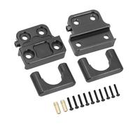 pièces RC pour MN82 LC79 1/12 Kit De Fixation De Ressort De Plaque Ressort Fixation D'essieu Arrière en Métal RC Car DIY Pièces De Rechange Modifiées Accessoires De Remplacement(Spring Fixing 4)