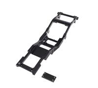 Pièces Rc pour MN82 LC79 1/12 Métal Alliage Aluminium Cadre Poutre RC Voiture Véhicules Chenilles Pièces Accessoires Mises Niveau Remplacement Réparation Utilisation(Black)
