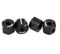 Pièces RC pour SCX10 pour HSP pour HPI pour Tamiya pour Traxxas pour Slash 5/6/7/8/9/10/11/12mm Roue Hexagonale 12mm Moyeux D'entraînement avec Broches Vis Pièces Chenille Voiture RC(Black,10mm)
