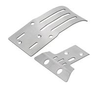 Pièces Rc pour Tamiya BB01 pour BBX 1/10 Métal Acier Avant Arrière Châssis Voiture RC Véhicules À Chenilles Accessoires Mises Niveau Remplacements