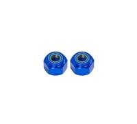 Pièces Rc pour Tamiya DT03 DT-03 1/10 2 Pièces Adaptateur Moyeu Hexagonal Roue Avant Métal 12 Mm Accessoires Véhicule À Chenilles Voiture RC Mise À Niveau Remplacement(Blue)