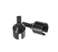 PièCes Rc Pour Tamiya Fighter Nxgen DT04 1/10 2 Pièces Acier Dur Joints Boîte Vitesses Montée Voiture Télécommandée Pièces Mise À Niveau Camions Course