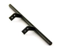 Pièces RC pour Tamiya pour Actros pour Scania pour Man 1/14 RC Télécommande Drag Head Voiture Métal Pare-Chocs Arrière Camion Accessoires De(Black)