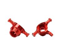 Pièces RC Pour Tamiya Pour TT-01 TT-01D TT01E 1/10 Bras De Fusée Avant En Alliage D'aluminium 6061 Accessoires De Mise À Niveau De Châssis Pour Voiture RC A3(Red)