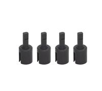 Pièces RC Pour Tamiya Pour TT01 Pour TT02 1/10 RC Voiture Pièces Mise Niveau Acier Métal Arbre Transmission Boîte Vitesses Joint Tasse Différentiel Roue Essieu(Gearbox Joint Cup)