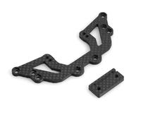 Pièces RC pour Tamiya XV01 1/10 RC Pièces Et Accessoires pour Voitures De Sport Support Direction en Fibre Carbone pour Plaque Plancher Secondaire LY29