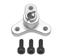 pièces RC pour Traxxas 1/10 pour Stampede pour Slash pour Bandit pour Rustler pour VXL XL5 2WD Éliminateur d'embrayage Pantoufle Alliage D'aluminium Pièces Voiture Mise Niveau RC(Silver)