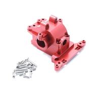 PièCes Rc Pour Traxxas Pour LaTrax Pour Teton Pour Rallye 1/18 Avant Arrière Métal Boîte Vitesses Cloisonnée 7530 Boîtier Différentiel Pièces Voiture Radiocommandée(Red)