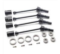 Pièces RC Pour Traxxas Pour Maxx 1/10 Voiture RC Pièces Mise À Niveau : 4 Pièces 8950x Arbre Transmission Avant Et Arrière En Acier CVD Avec Coupelle D'arbre