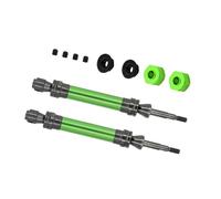 pièces RC pour Traxxas pour Slash 2WD pour VXL 4X4 pour Hoss pour Stampede 1/10 pour Nitro pour Rustler Arbre Transmission Arrière Arbre Transmission CVD 6852R Pièces Mise Niveau RC(Green)