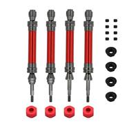 pièces RC pour Traxxas pour Slash pour Rustler pour Stampede pour Hoss pour VXL 4X4 1/10 Arbre D'entraînement Avant Arrière Métal Modification CVD Pièces Mise Niveau De Voiture RC