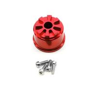 Pièces Rc Pour Traxxas Pour Summit 1/10 Boîtier Différentiel Métallique 5681 Véhicules Chenilles RC Pièces Mise Niveau Accessoires Remplacement(Red)